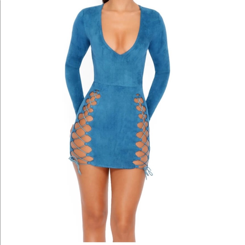 Turquoise dress